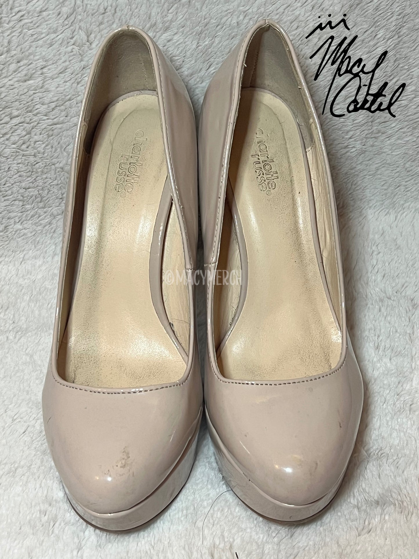 Worn - Nude Pumps