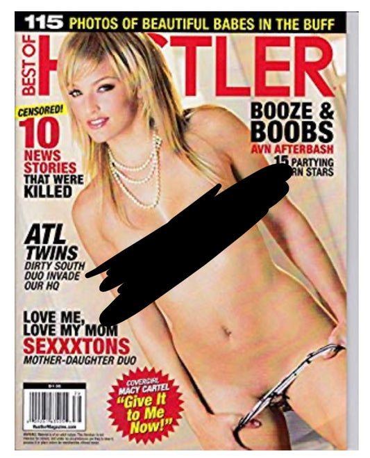 Hustler Magazine- Signed