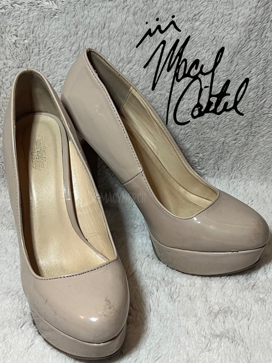 Worn - Nude Pumps